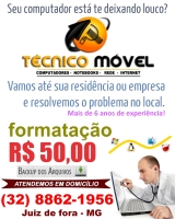 Formatação e Manutenção de Computadores e Notebook a domicil